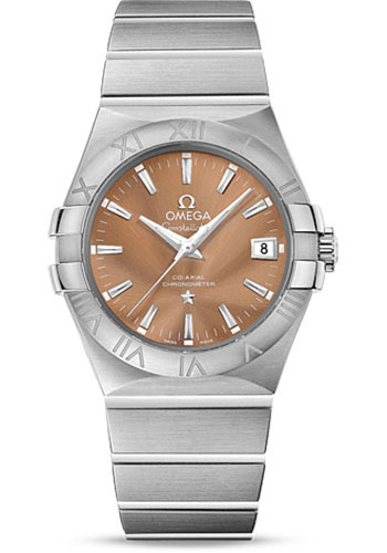 Omega Constellation Co-Axial Watch - 35 mm Steel Case - Bronze Dial