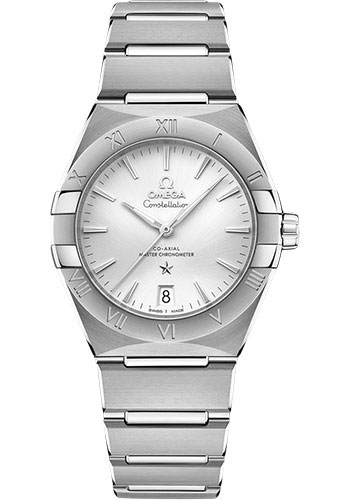 Omega Constellation OMEGA Co-Axial Master Chronometer - 36 mm Steel Case - Silvery Dial