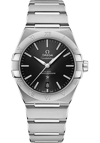 Omega Constellation OMEGA Co-Axial Master Chronometer - 39 mm Steel Case - Black Dial