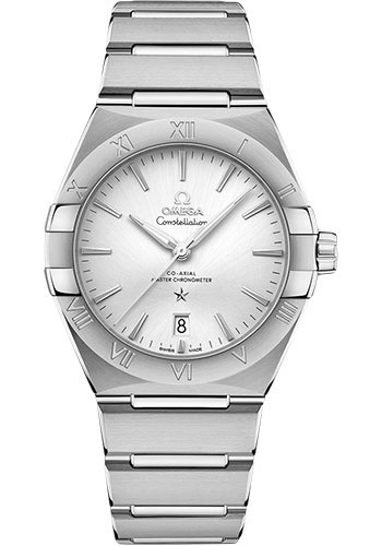 Omega Constellation OMEGA Co-Axial Master Chronometer - 39 mm Steel Case - Silvery Dial