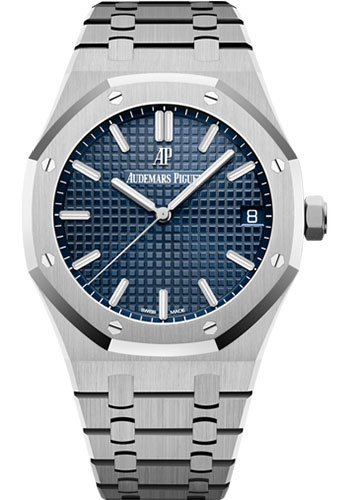 Audemars Piguet Royal Oak Selfwinding Watch -  41mm - Stainless Steel - Blue Dial - Calibre 4302