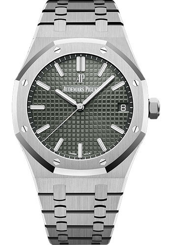 Audemars Piguet Royal Oak Selfwinding Watch -  41mm - Stainless Steel - Grey Dial - Calibre 4302
