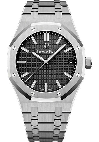 Audemars Piguet Royal Oak Selfwinding Watch -  41mm - Stainless Steel - Black Dial - Calibre 4302