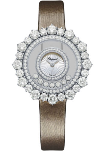 Chopard Happy Diamonds Joaillerie Watch - 36.30 mm White Gold Diamond Case - Mother-Of-Pearl Dial