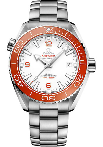 Omega Seamaster Planet Ocean 600M Omega Co-Axial Master Chronometer - 43.5 mm Steel Case - White Dial