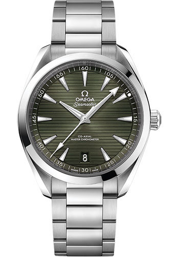 Omega Seamaster Aqua Terra 150M OMEGA Co-Axial Master Chronometer - 41 mm Steel Case - Green Dial
