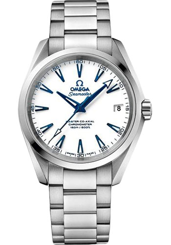 Omega Seamaster Aqua Terra 150M Master Co-Axial GoodPlanet Watch - 38.5 mm Titanium Case - White Dial