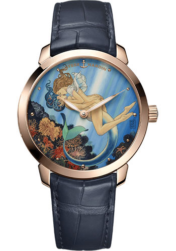 Ulysse Nardin Classico Manara Manufacture 40 mm - Rose Gold Case - Manara 7 Dial - Leather Strap
