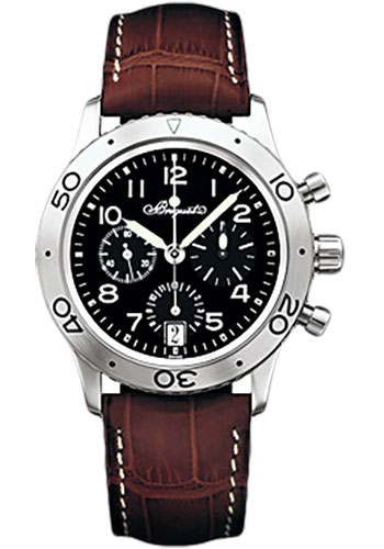 Breguet Type XX Transatlantique Fly-Back Chronograph in Steel Watch