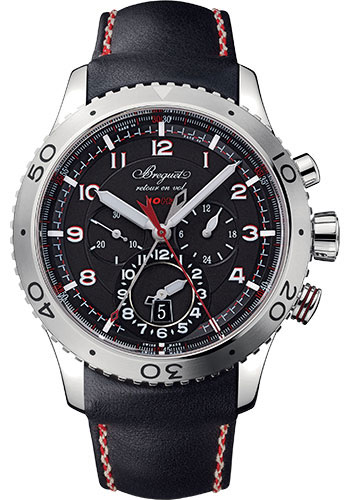 Breguet Type XXII Transatlantique Fly-Back Chronograph in Steel Watch