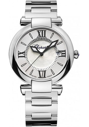 Chopard Imperiale Watch - 36 mm Steel Case - Mother-of-Pearl Dial