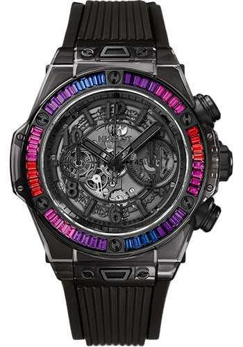 Hublot Big Bang Unico All Black Sapphire Galaxy Limited Edition of 50 Watch