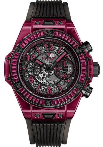 Hublot Big Bang Unico Red Sapphire Baguettes Watch