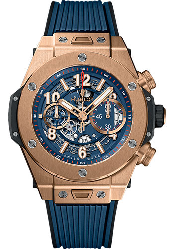 Hublot Big Bang Unico King Gold Blue Watch