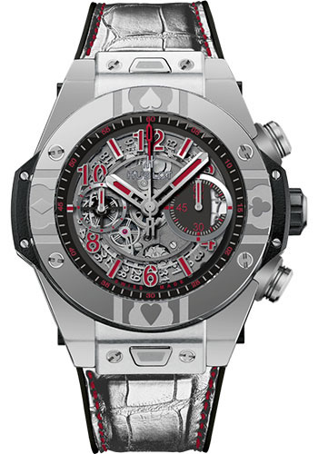 Hublot Big Bang Unico World Poker Tour Steel Watch