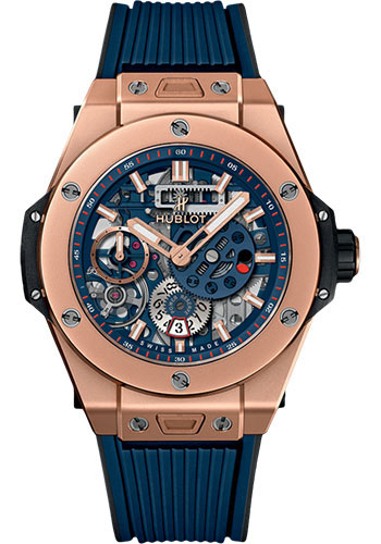 Hublot Big Bang MECA-10 King Gold Blue Watch