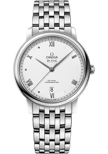 Omega De Ville Prestige Co-Axial - 39.5 mm Steel Case - Grey Dial