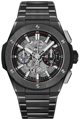 Hublot Big Bang Integral Black Magic Watch - 42 mm - Black Skeleton Dial