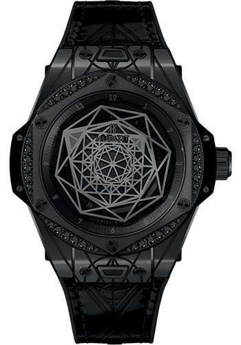 Hublot Big Bang Sang Bleu All Black Diamonds Limited Edition of 100 Watch