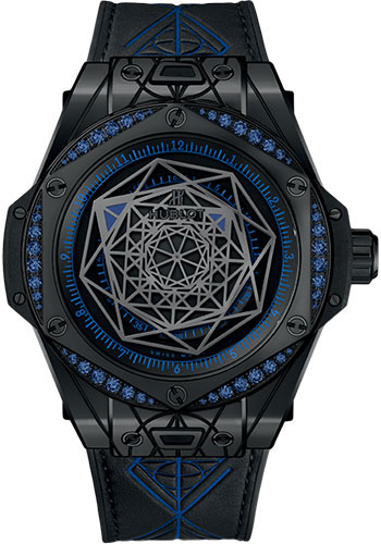 Hublot Big Bang Sang Bleu All Black Blue Limited Edition of 100 Watch