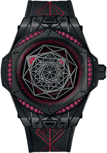 Hublot Big Bang Sang Bleu All Black Red Limited Edition of 100 Watch