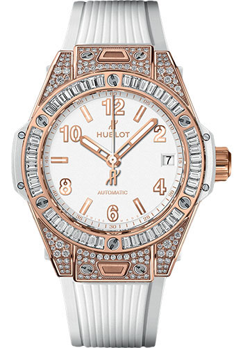 Hublot Big Bang One Click King Gold White Jewellery Watch