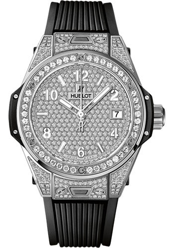 Hublot Big Bang One Click Steel Full Pavé Watch