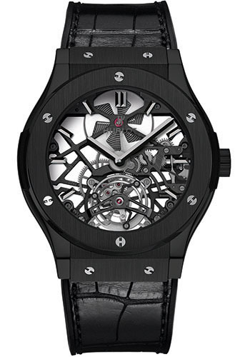 Hublot Classic Fusion Skeleton Tourbillon All Black Limited Edition of 99 Watch