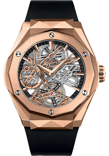 Hublot Classic Fusion Tourbillon Power Reserve 5 days Orlinski King Gold Watch - 45 mm - Gold Skeleton Dial Limited Edition of 30