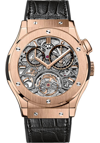 Hublot Classic Fusion Tourbillon Skeleton King Gold Limited Edition of 99 Watch