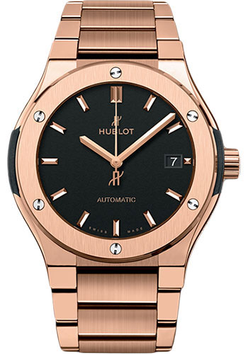 Hublot Classic Fusion King Gold Bracelet Watch