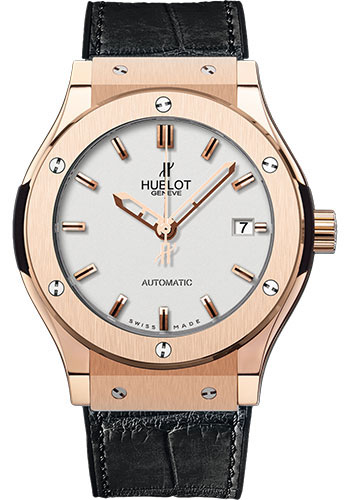 Hublot Classic Fusion Gold Opalin Watch