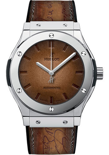 Hublot Classic Fusion Berluti Scritto Platinum Limited Edition of 100 Watch