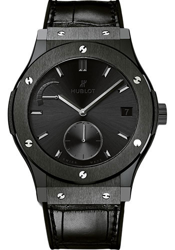 Hublot Classic Fusion Power Reserve All Black Limited Edition of 500 Watch