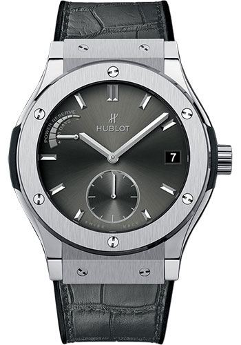 Hublot Classic Fusion Power Reserve Titanium Racing Grey Watch