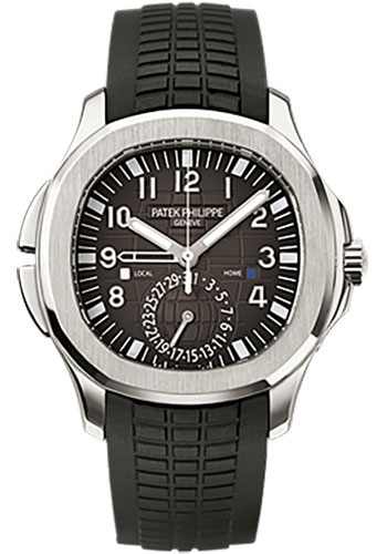 Patek Philippe Mens Aquanaut Dual Time Watch