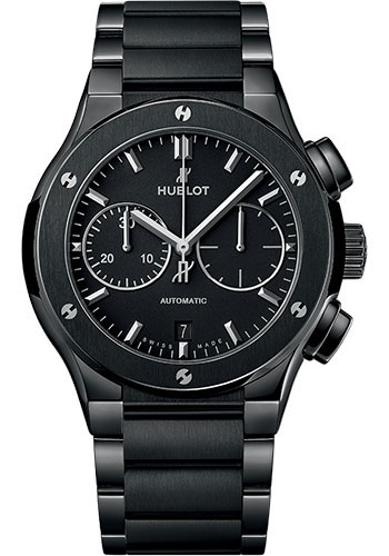 Hublot Classic Fusion Chronograph Black Magic Bracelet Watch