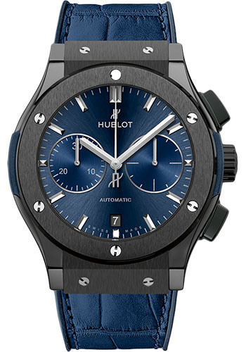 Hublot Classic Fusion Ceramic Blue Chronograph Watch