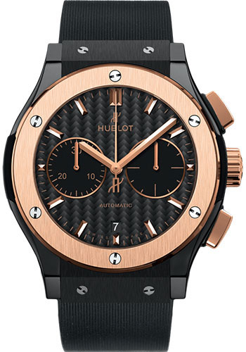 Hublot Classic Fusion Chronograph Ceramic King Gold Watch