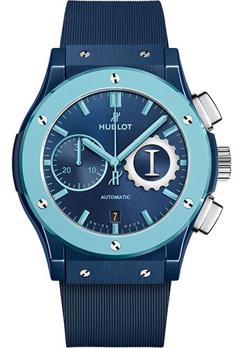 Hublot Classic Fusion 45mm Chronograph Garage Italia Sky Earth and Sea Watch Limited Edition of 100