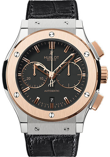 Hublot Classic Fusion Chronograph Titanium King Gold Watch