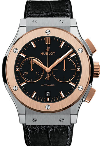 Hublot Classic Fusion Chronograph Titanium King Gold Watch