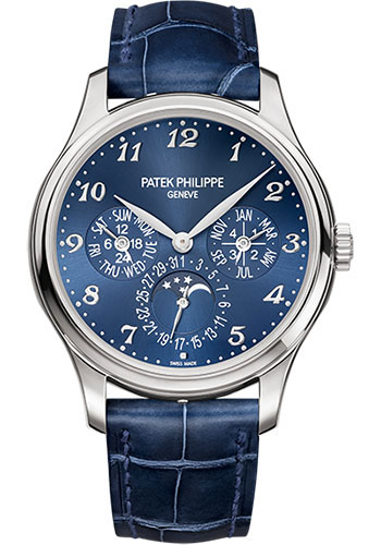 Patek Philippe Men Grand Complications Perpetual Calender Moonphase Watch