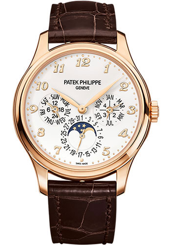 Patek Philippe Men Grand Complications Perpetual Calender Moonphase Watch