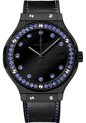 Hublot Classic Fusion Shiny Ceramic Blue Watch