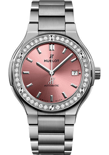 Hublot Classic Fusion Titanium Pink Watch