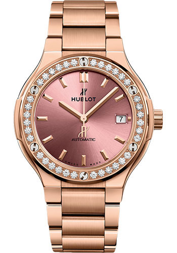 Hublot Classic Fusion King Gold Pink Watch