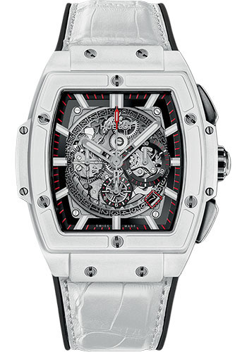 Hublot Spirit Of Big Bang White Ceramic Watch - 45 mm - Sapphire Dial