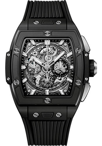 Hublot Spirit of Big Bang Black Magic Watch - 42 mm - Sapphire Dial - Black Rubber Strap