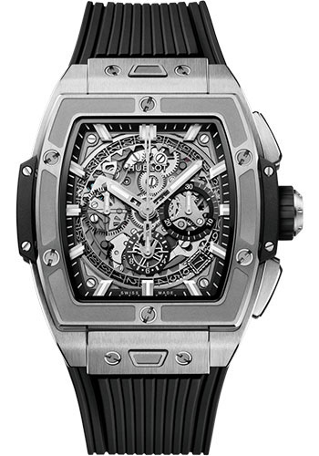 Hublot Spirit of Big Bang Titanium Watch - 42 mm - Sapphire Dial - Black Rubber Strap